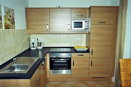 Bild: K&uuml;che der Ferienwohnung Randzelstrasse 13a