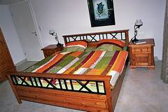 Erstes Schlafzimmer der Ferienwohnung Randzelstr. 13a